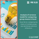 ANOVA Template for Comparing Means Among Multiple Groups