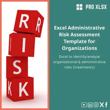 Excel Administrative Risk Assessment Template for Organizations