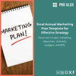 Excel Annual Marketing Plan Template for Effective Strategy