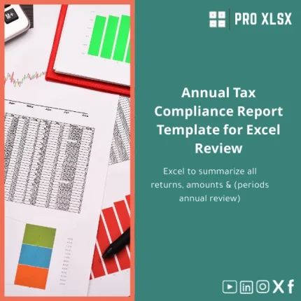 Annual Tax Compliance Report Template for Excel Review