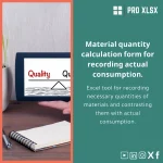 BOQ Tracker Template for Materials Takeoff and Consumption
