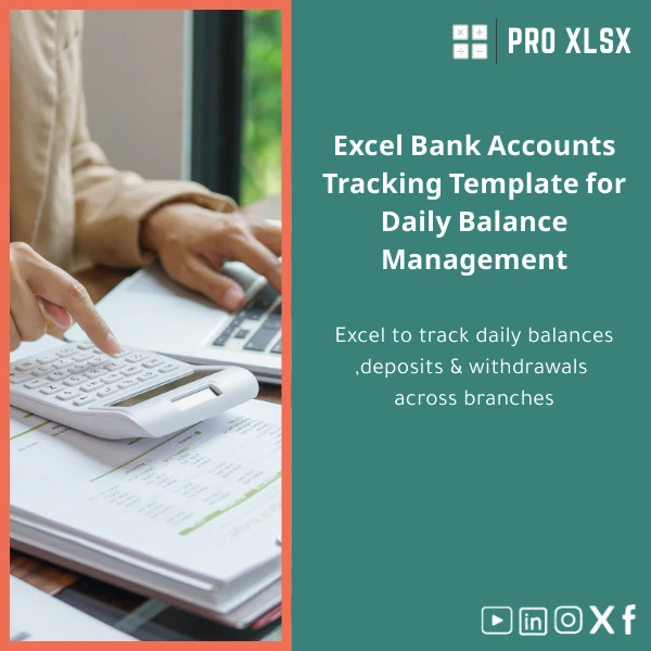 Bank-Accounts-Tracking-Template-en183 Excel Bank Accounts Tracking Template for Daily Balance Management - Image 1