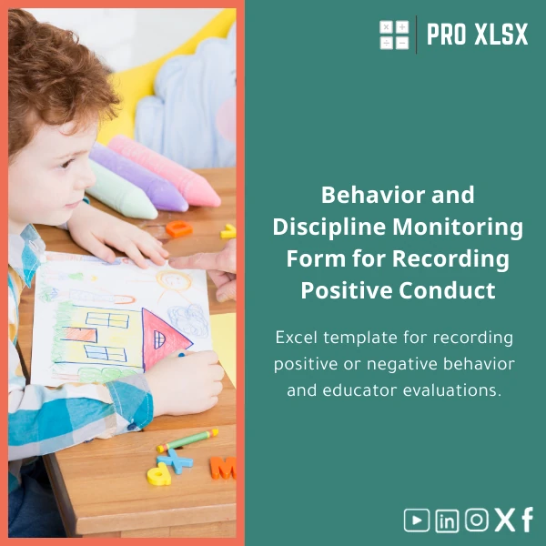 Behavior-tracking-template-en778 Behavior Tracking Template for Child Discipline and Notes - Image 1