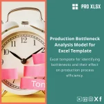 Bottleneck Analysis Template for Process Efficiency in Excel