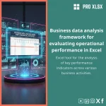 Comprehensive Business Data Analysis Template for KPIs