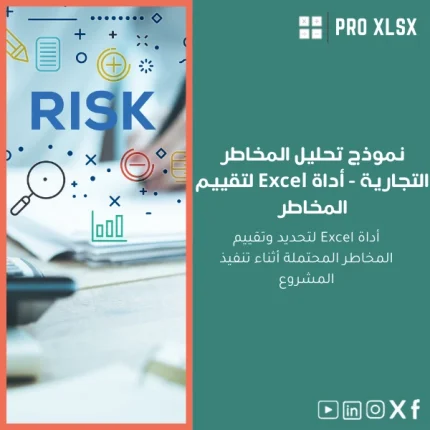 نموذج تحليل المخاطر التجارية - أداة Excel لتقييم المخاطر