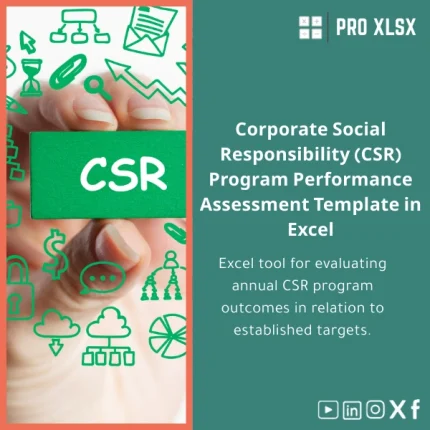 CSR Performance Evaluation Template for Annual Programs in Excel