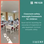 Classroom Safety Template for Monitoring Inspections