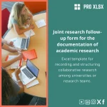 Collaborative Research Tracker Template for Partners & Protocols