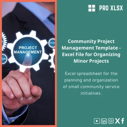 Community Project Management Template for Small Projects