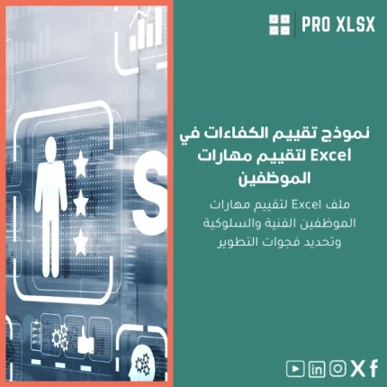 نموذج تقييم الكفاءات في Excel لتقييم مهارات الموظفين