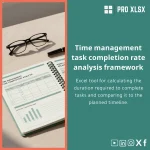 Completion Rate Analysis Template for Task Tracking