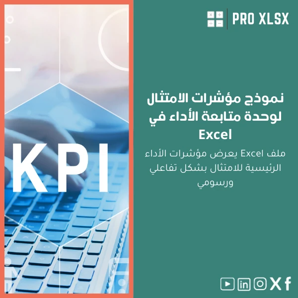 Compliance-KPIs-dashboard-ar235 نموذج مؤشرات الامتثال لوحدة متابعة الأداء في Excel - الصورة 1
