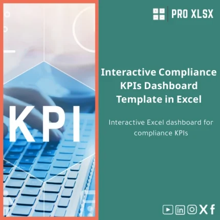 Interactive Compliance KPIs Dashboard Template in Excel