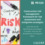 Construction Risk Management Template for Project Risk Register