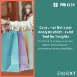 Consumer Behavior Analysis Sheet - Excel Tool for Insights