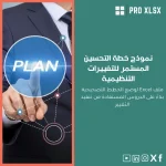 نموذج خطة التحسين المستمر للتغييرات التنظيمية