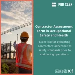 Contractors Safety Evaluation Compliance Template