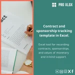 Contracts Tracking Template for Events and Sponsorships