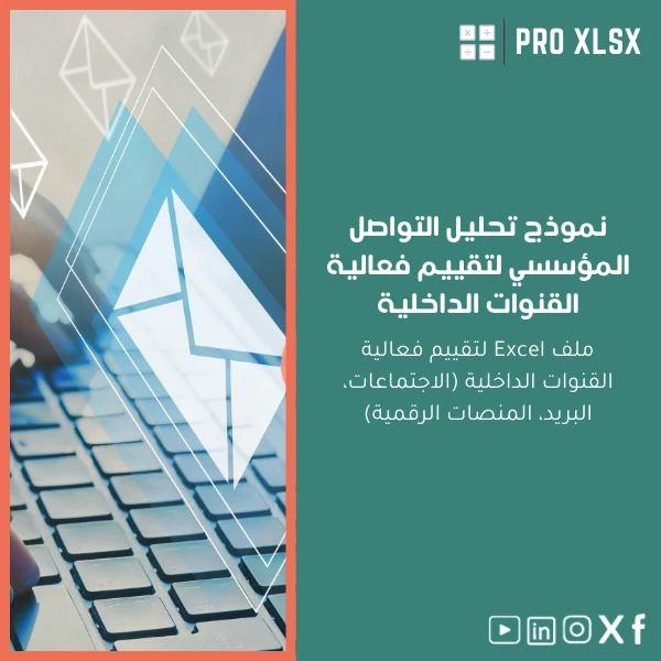 Corporate-Communication-Analysis-template-ar309 نموذج تحليل التواصل المؤسسي لتقييم فعالية القنوات الداخلية - الصورة 1