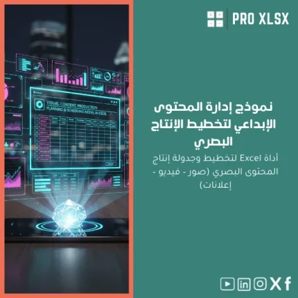 نموذج إدارة المحتوى الإبداعي لتخطيط الإنتاج البصري