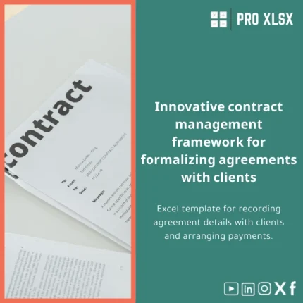 Creative Contracts Management Template for Client Agreements