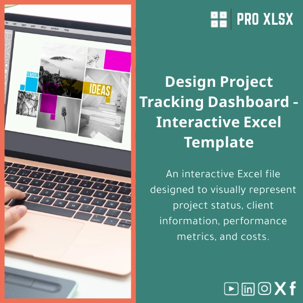 Creative-projects-dashboard-en990 Interactive Creative Projects Dashboard Template for Designers - Image 1
