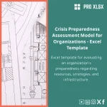 Crisis Readiness Assessment Excel Template for Organizations