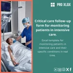ICU Patient Critical Cases Tracking Template for Real-Time Status