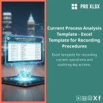 Current Process Analysis Template for As-Is Mapping