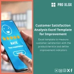 Customer Satisfaction Analysis Excel Template for Improvement
