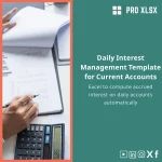 Daily Interest Management Template for Current Accounts