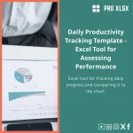 Daily Productivity Tracking Template for Completion Rate Planning