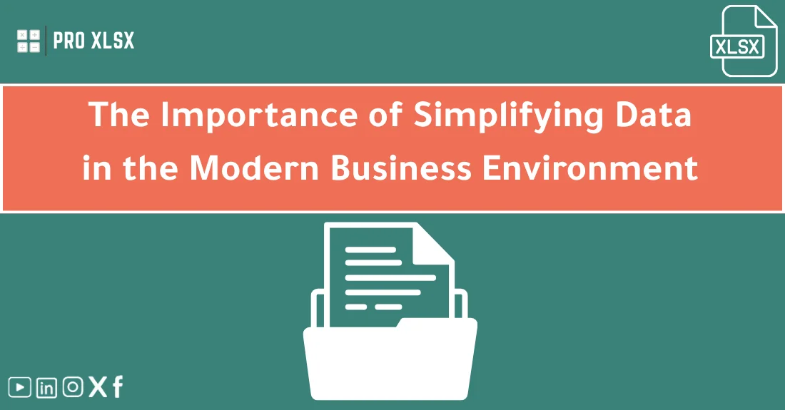 صورة تحتوي على عنوان المقال حول: " Boost Efficiency with Data Simplification Today" مع عنصر بصري معبر