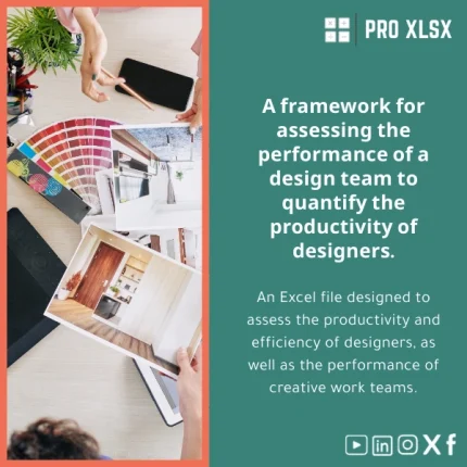 Design Team Performance Evaluation Template for Productivity Metrics