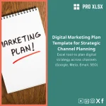 Digital Marketing Plan Template for Strategic Channel Planning