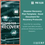 Disaster Recovery Plan Template for IT Systems and Data Restoration
