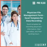 Doctors Files Management Template for Directory & Specialties