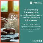 ESG Reporting Template for Effective Data Management
