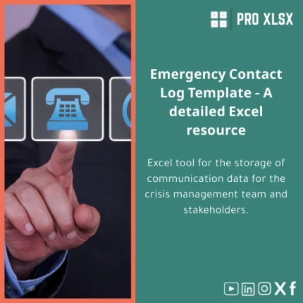 Emergency Communications Log Template for Crisis Management