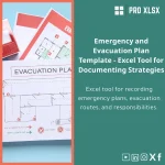 Emergency Evacuation Plan Template for Excel Documentation