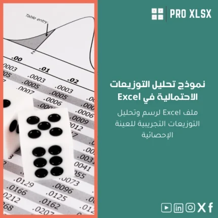 نموذج تحليل التوزيعات الاحتمالية في Excel