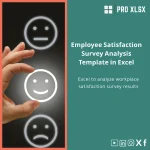 Employee Satisfaction Survey Analysis Template in Excel