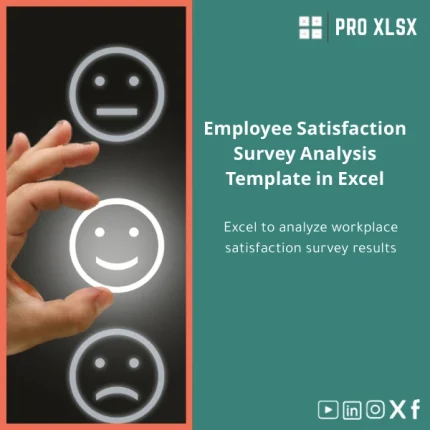 Employee Satisfaction Survey Analysis Template in Excel