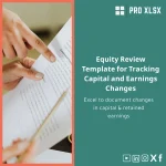 Equity Review Template for Tracking Capital and Earnings Changes