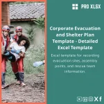 Evacuation Plan Template for Corporate Safety Planning
