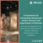 Events Management Template for Cultural and Artistic Activities