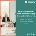 External Law Firms Template for Managing Contracts and Services