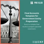Final Accounts Template for Government Entity Preparation