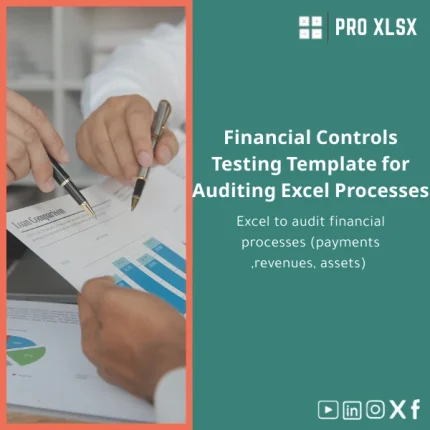 Financial Controls Testing Template for Auditing Excel Processes